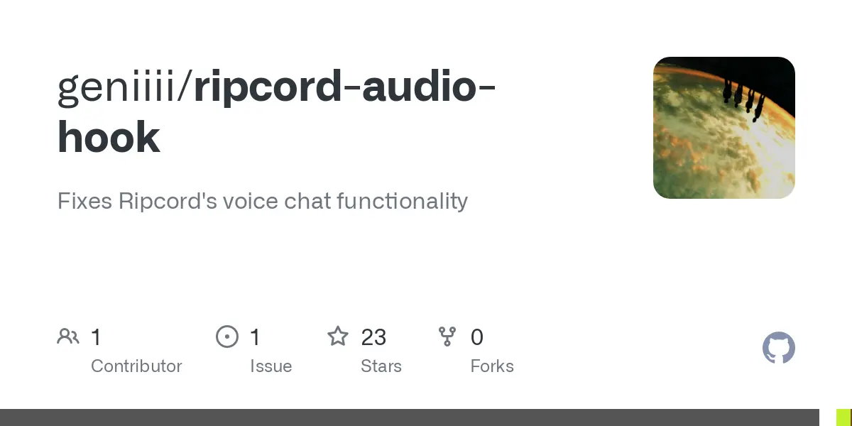 GitHub - geniiii/ripcord-audio-hook at linux