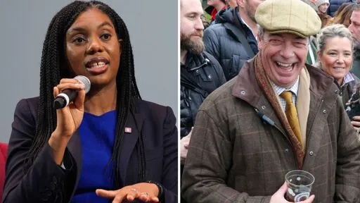 Nigel Farage threatens legal action if Kemi Badenoch doesn't apologise for saying membership ticker was 'fake'