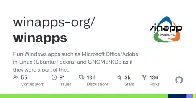 GitHub - winapps-org/winapps: Run Windows apps such as Microsoft Office/Adobe in Linux (Ubuntu/Fedora) and GNOME/KDE as if they were a part of the native OS, including Nautilus integration.