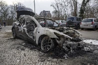 Multiple Teslas set on fire in Germany