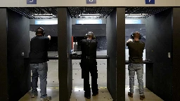 A California law banning the carrying of firearms in most public places is blocked again