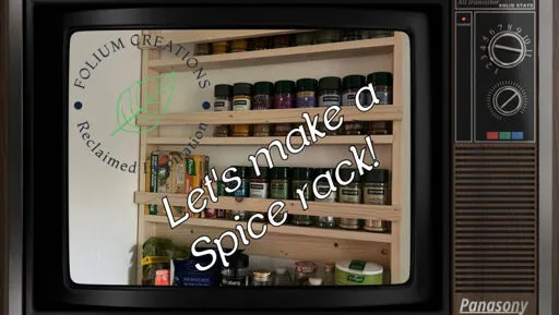 Let's make a spice rack!